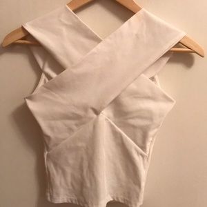 Zara Off The Shoulder Crop Top